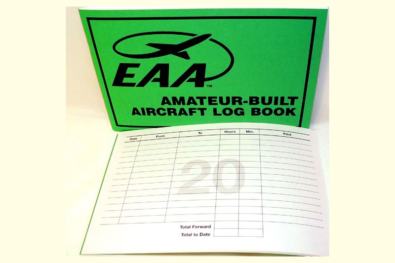 experimental aircraft logbook entries