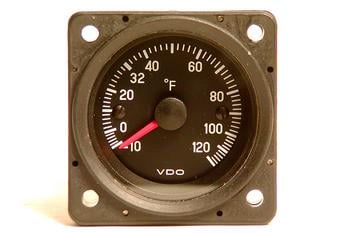 Mitchell Outside Air Temperature Gauge and Sender - Wicks Aircraft Parts